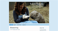 Desktop Screenshot of kamaeinhorn.com